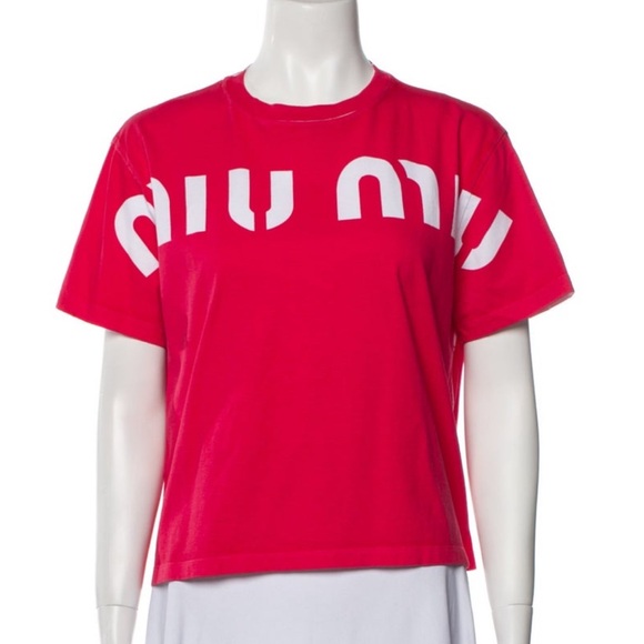Miu Miu Women's Tee shirt medium 2023 - Picture 1 of 9